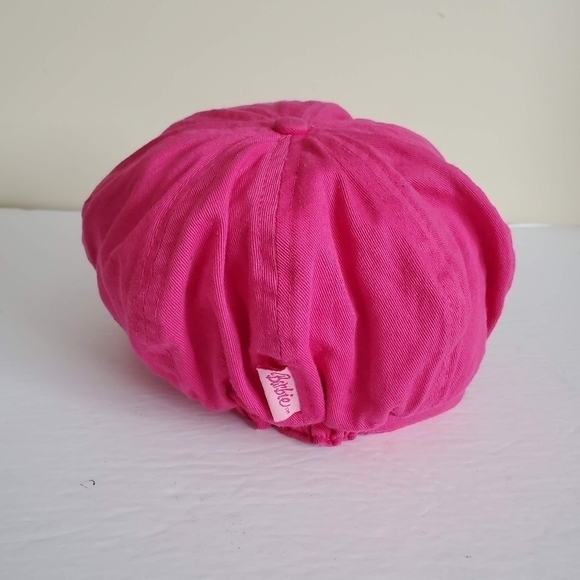 Vintage 90's Pink Barbie Kids Hat - Picture 3 of 7